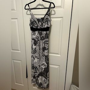 Linea Donatella Patterned Maxi Dress